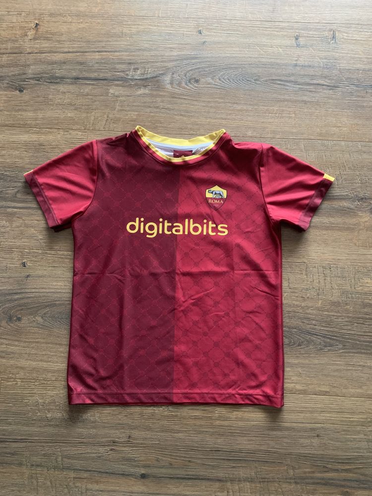 Tee shirt football enfant gar�on  AS Roma    Flo 4 Saleilles (66)