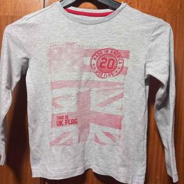 Tee shirt gris et rouge vertbaudet 8 ans 1 La Fert�-sous-Jouarre (77)