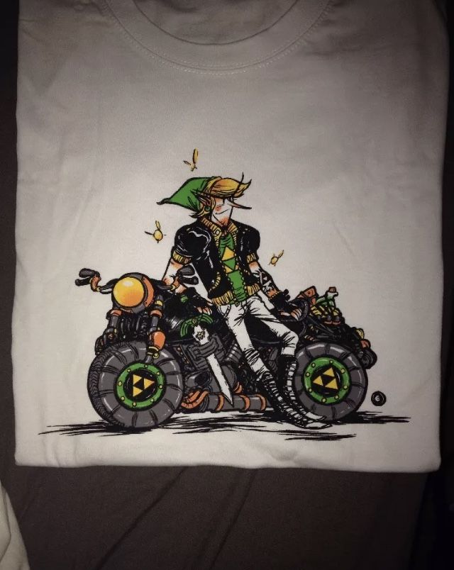 T-shirt Homme Zelda Moto XXL 5 Fameck (57)