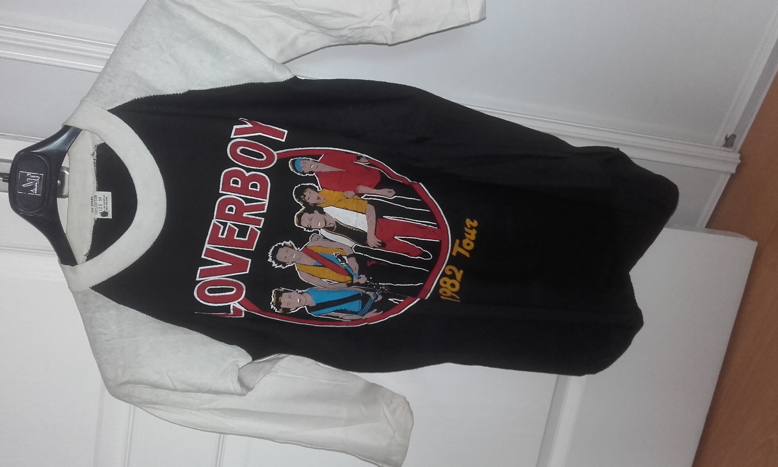 T-Shirt Jersey : Loverboy - 1982 Tour - Taille : M 220 Angers (49)
