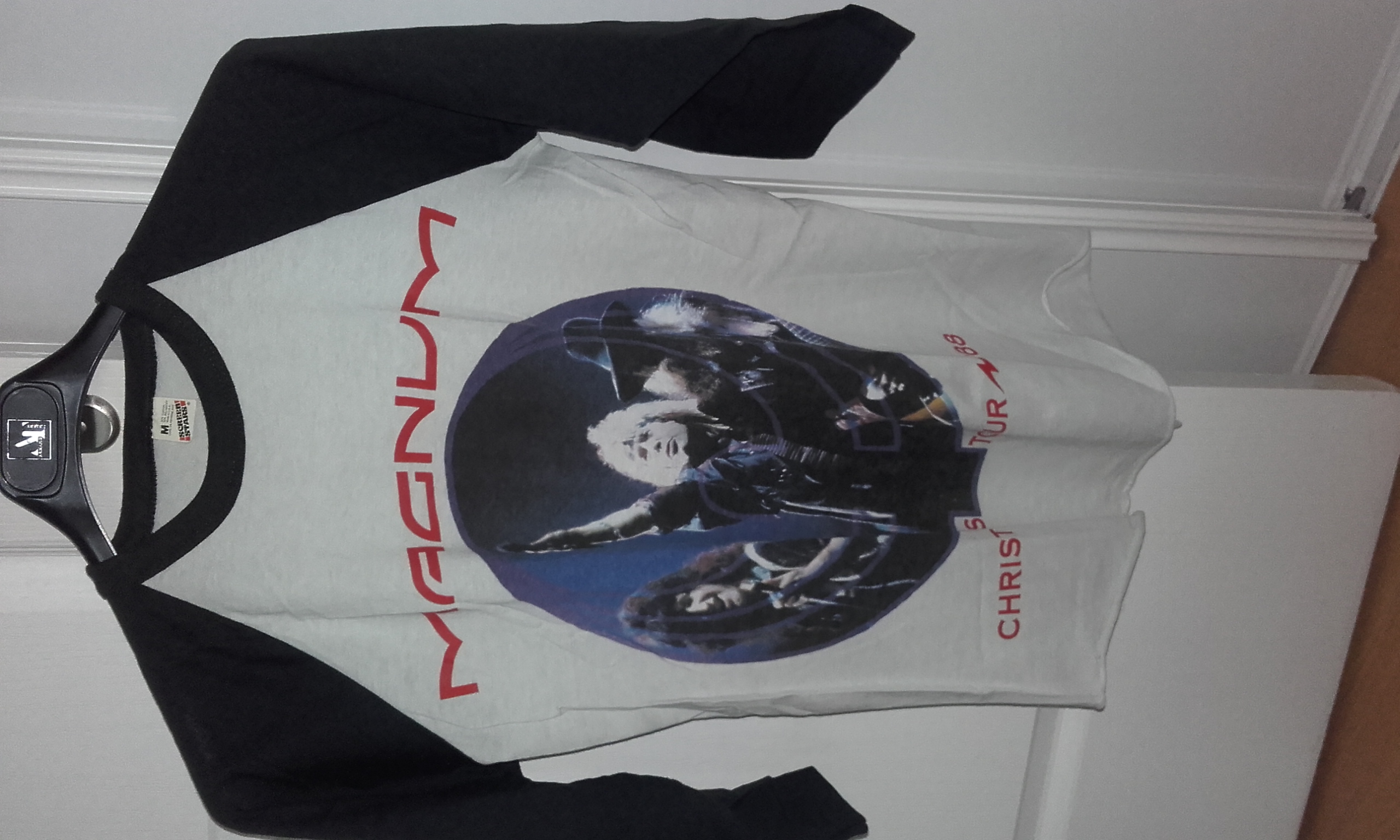 T-Shirt Jersey : Magnum - Christmas Tour 1988 - Taille : M 250 Angers (49)
