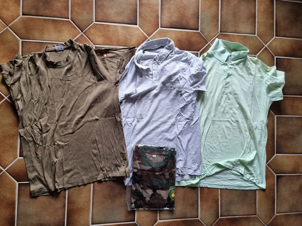 Lot de 4 T-shirt kaki et vert pour homme taille M et L 4 Vulbens (74)