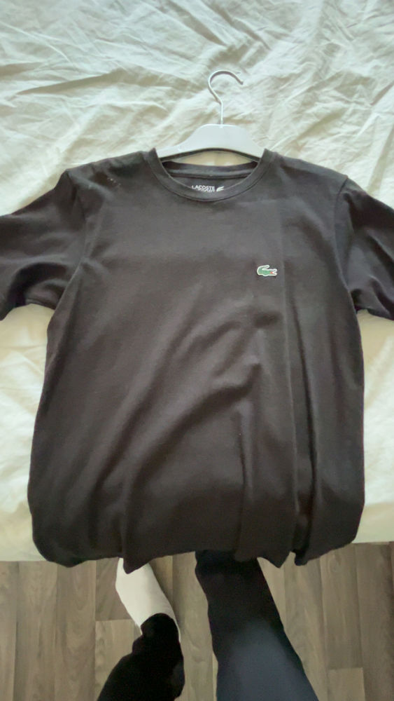 tee shirt Lacoste noir 40 Carcassonne (11)