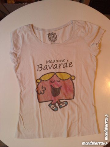 T Shirt Madame Bavarde 4 Bordeaux (33)
