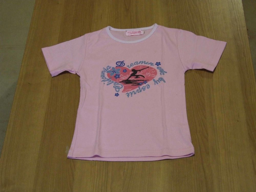 Tee-shirt manches courtes, PARADISE, Rose, 8�ans 1 Bagnolet (93)
