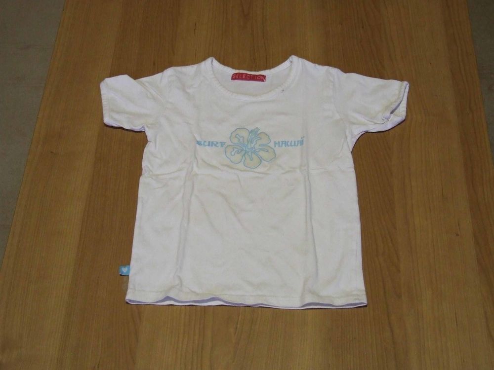 Tee-shirt manches courtes, Blanc, 8�ans (126�cm) TBE 3 Bagnolet (93)