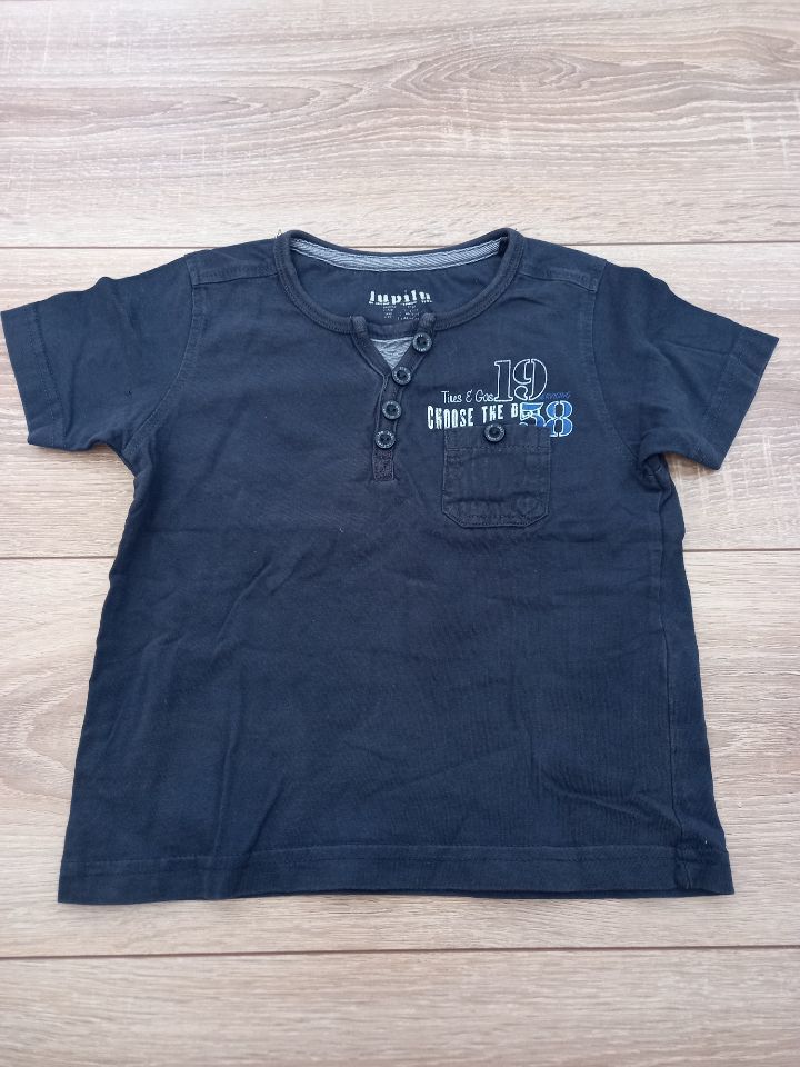 Tee-shirt manches courtes bleu marine 2 ans 2 Villiers (86)