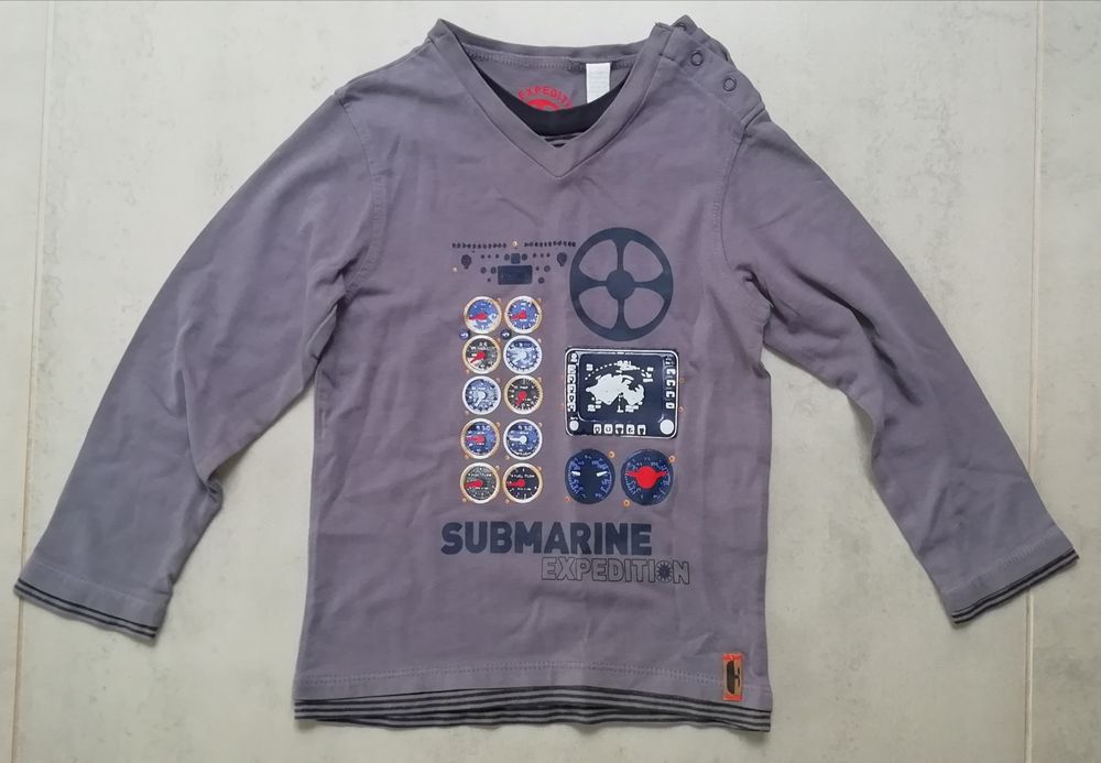 T-shirt manches longues Oba�bi 3 ans 2 Saint-Nazaire (44)