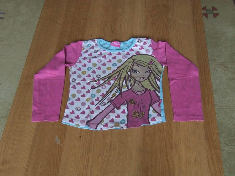 Tee-shirt manches longues, BARBIE, 8�ans (126�cm) TBE 3 Bagnolet (93)