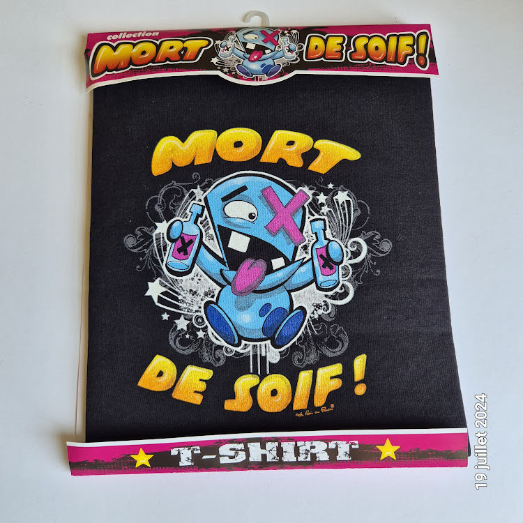 T-Shirt  Mort de Soif   pour les sportifs du lev� de coude 16 Saumur (49)