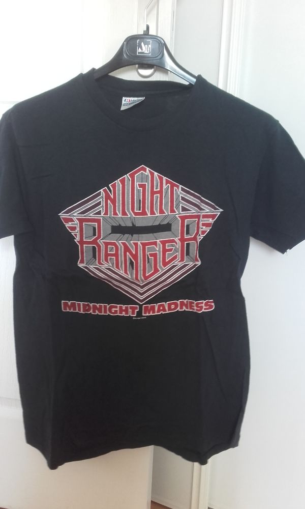 T-Shirt : Night Ranger - Midnight Madness US Tour 1984 - Tai 200 Angers (49)
