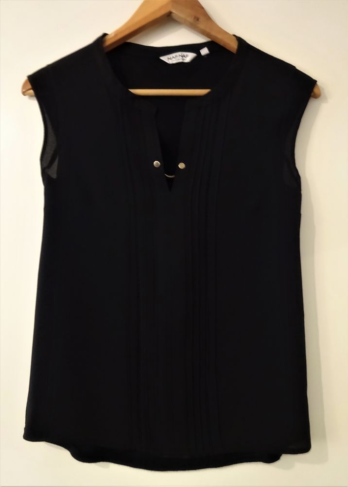 T-shirt noir Naf Naf XS 5 Saint-Laurent-du-Var (06)