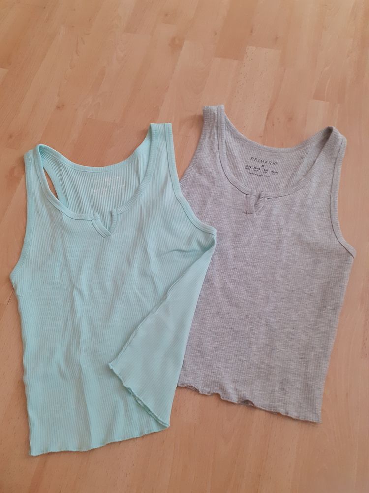 Lot de 2 tee-shirt nuit - vert et gris - Primark - Taille 2 Livry-Gargan (93)