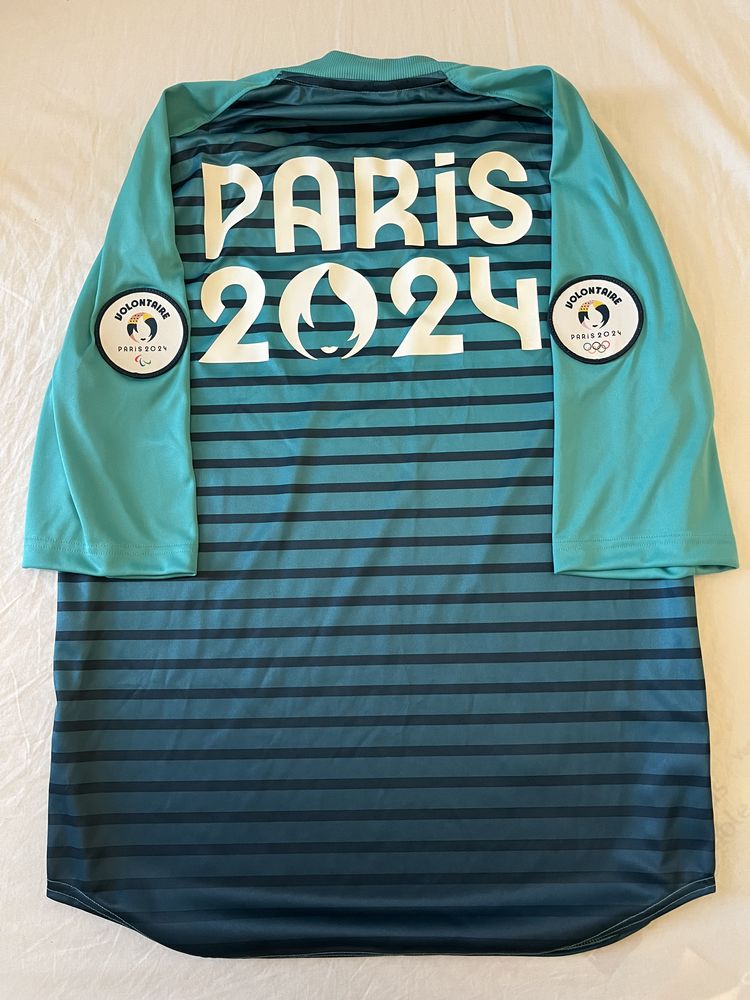 T-shirt officiel VOLONTAIRES JO Paris 2024-Taille M 15 Bordeaux (33)