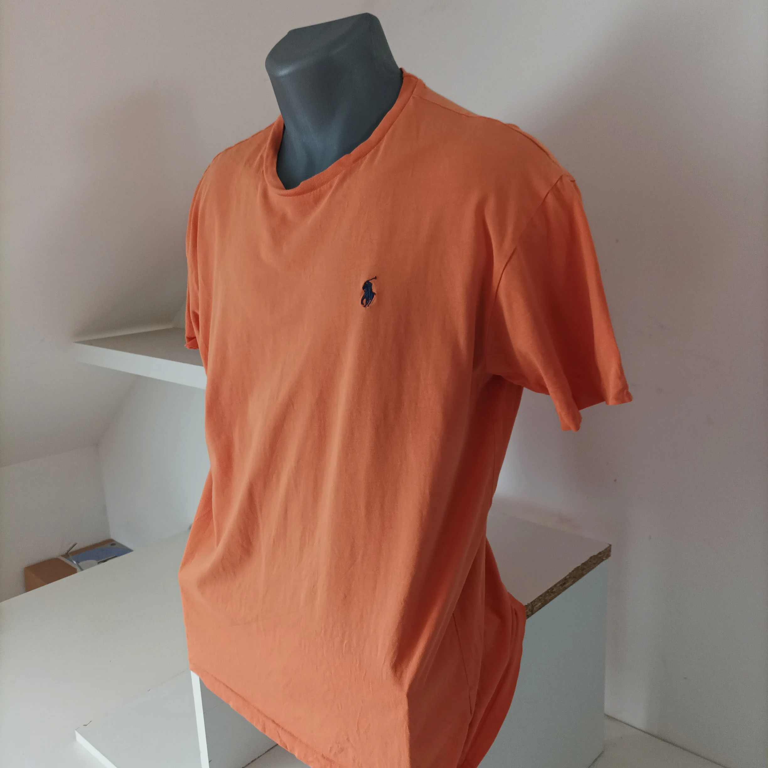 T-Shirt Ralph Lauren orange vintage 5 Fouesnant (29)