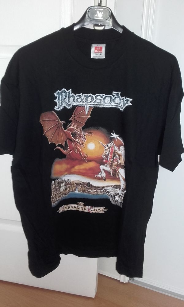 T-Shirt : Rhapsody - Legendary Tales 1997 - Taille : XL 150 Angers (49)
