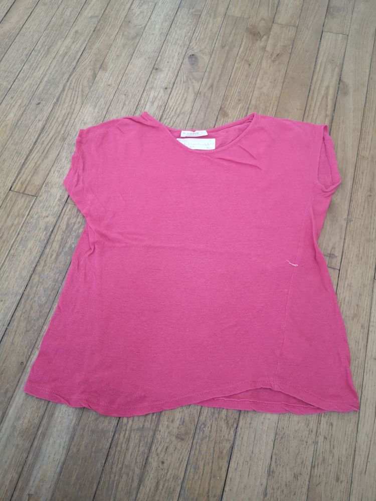 F (292) - 12 ans - Tee-shirt rose avec �toiles  It Hippie  1 Paris 13 (75)