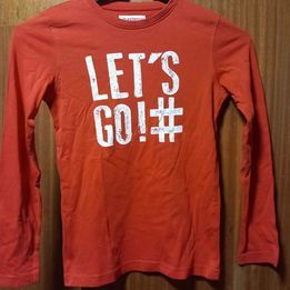 Tee shirt rouge et blanc in extenso 8 ans 1 La Fert�-sous-Jouarre (77)