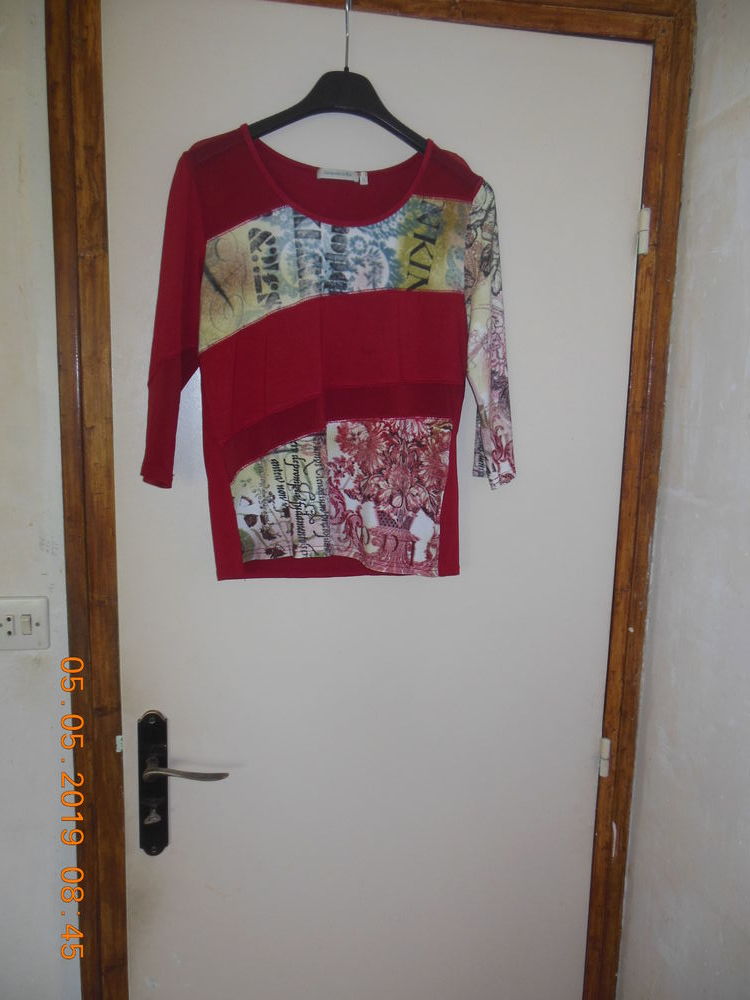 tee shirt rouge J. Rieu 10 Douzy (08)