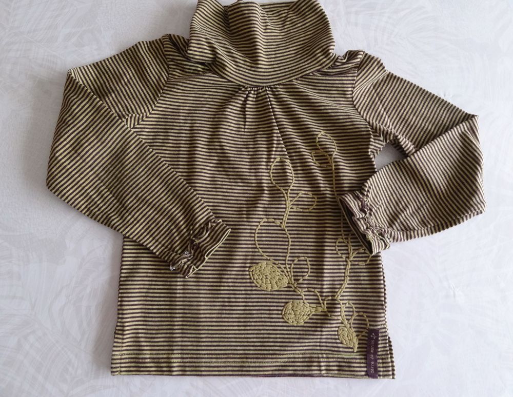 T-shirt 5 ans col roul� manches longues 0 Pauillac (33)