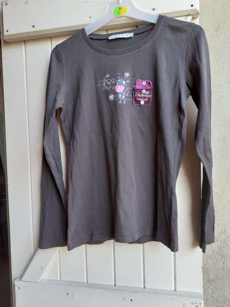 Tee-shirt taille 2 manches longues 2 Grisolles (82)