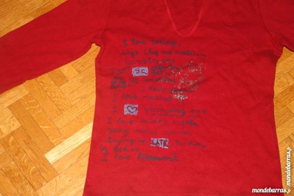 Tee-shirt col V (V11) 2 Tours (37)