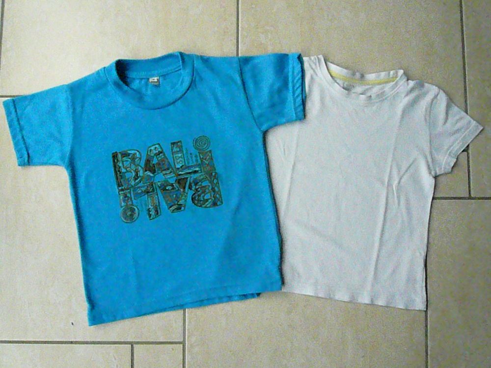 Lot de 2 tee-shirts gar�on 5 ans (n�12bis) 6 Franqueville-Saint-Pierre (76)