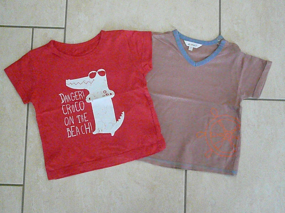 Lot de 2 tee-shirts garçon 24 mois (n°17 bis) 5 Franqueville-Saint-Pierre (76)
