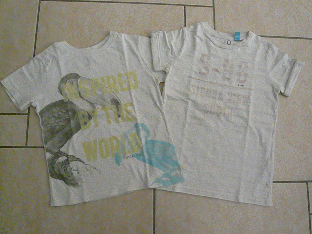 Lot de 2 tee-shirts gar�on Okaidi 5 ans (n�12) 6 Franqueville-Saint-Pierre (76)