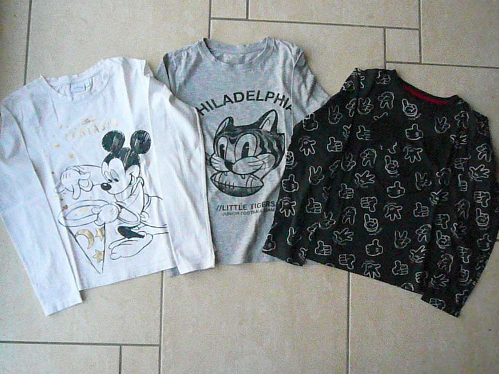 Lot de 3 tee-shirts gar�on 10 ans (n�31) 12 Franqueville-Saint-Pierre (76)
