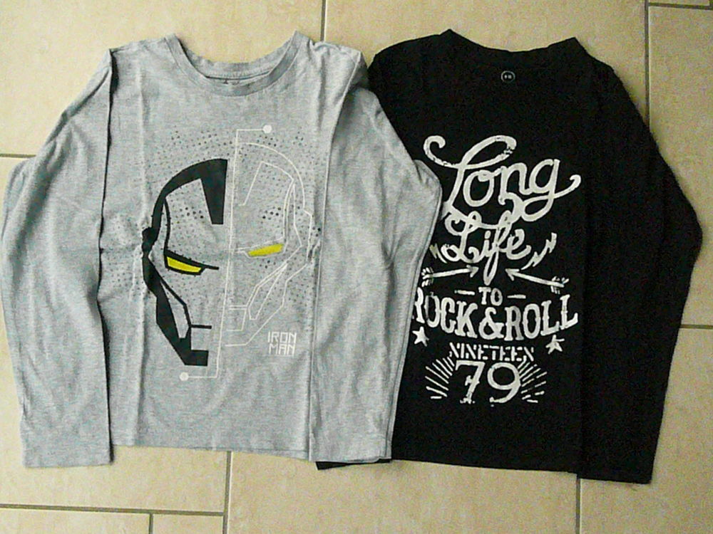 Lot de 2 tee-shirts gar�on 10 ans (n�32) 8 Franqueville-Saint-Pierre (76)
