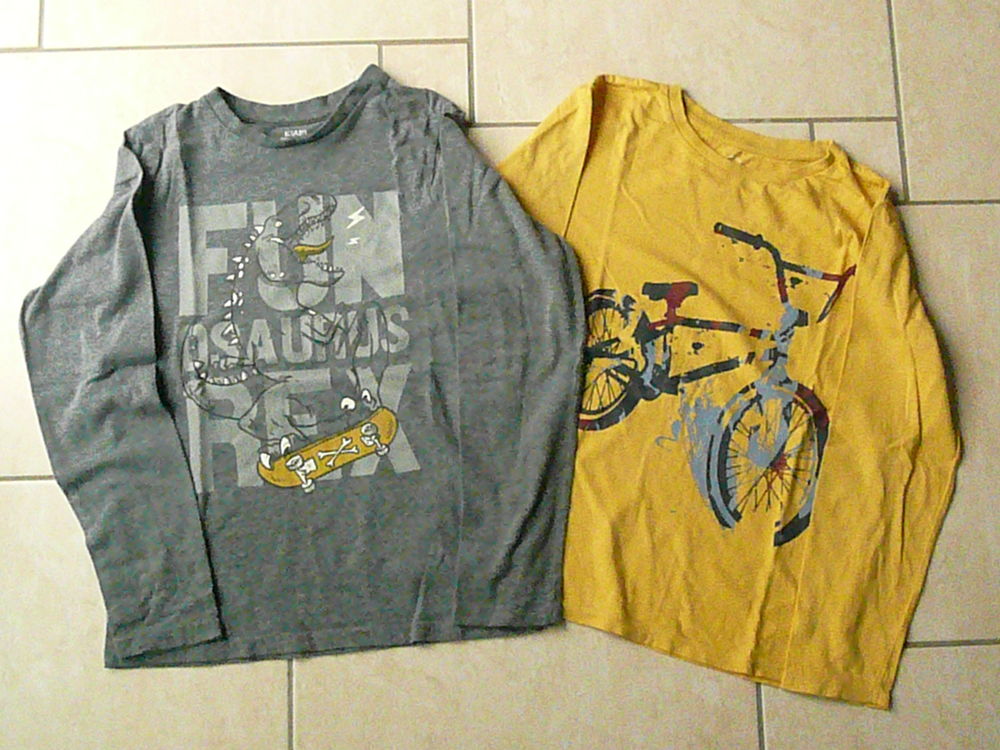 Lot de 2 tee-shirts gar�on 10 ans (n�33) 8 Franqueville-Saint-Pierre (76)