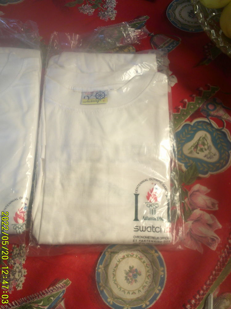( 2 )  Tee  - SHIRTS  - Jeux olympique  ATLANTA  96 10 Nontron (24)