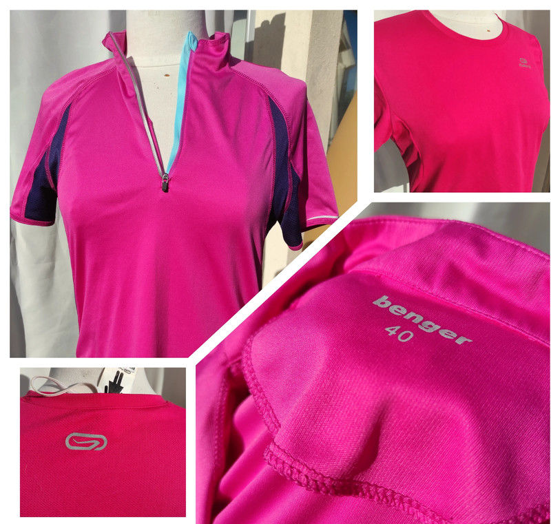 40 Lot 2 tee shirts tissu technique sport, Kalenji, Benger
5 Le Tignet (06)