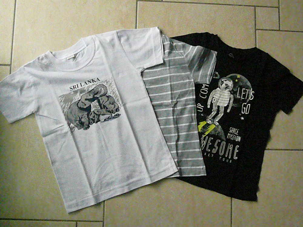 Lot de 3 tee-shirts 8 ans (n�39) 10 Franqueville-Saint-Pierre (76)
