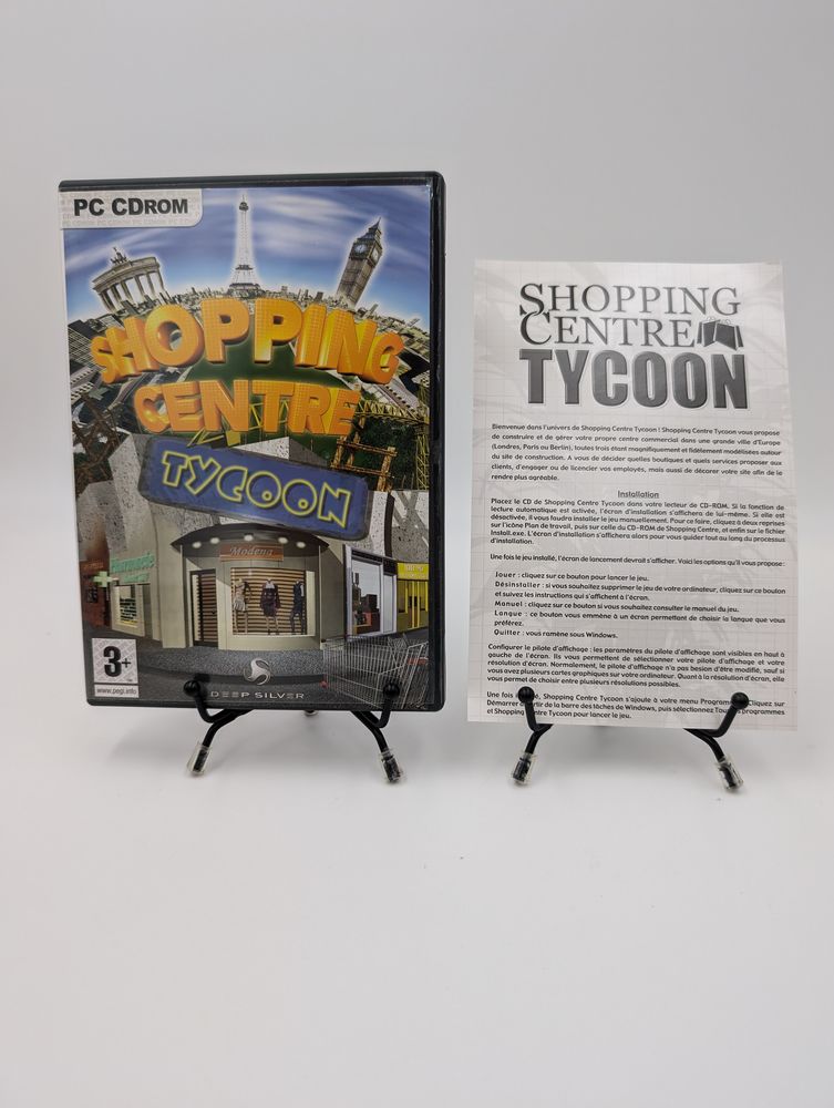 Jeu PC Shopping Centre Tycoon en boite, complet 3 Vulbens (74)
