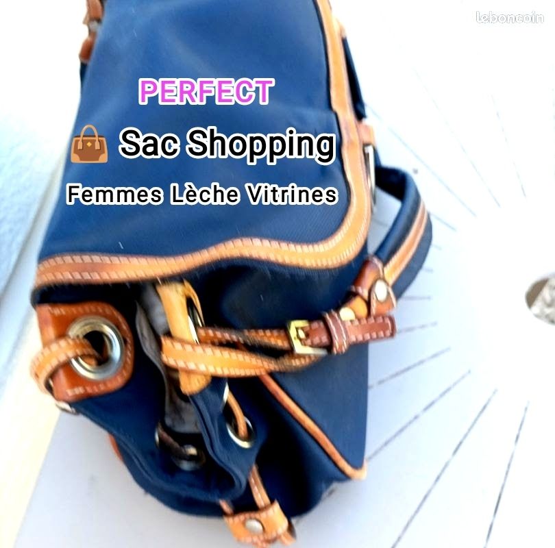 Sac Shopping Marine Fantaisies 4 Bessenay (69)