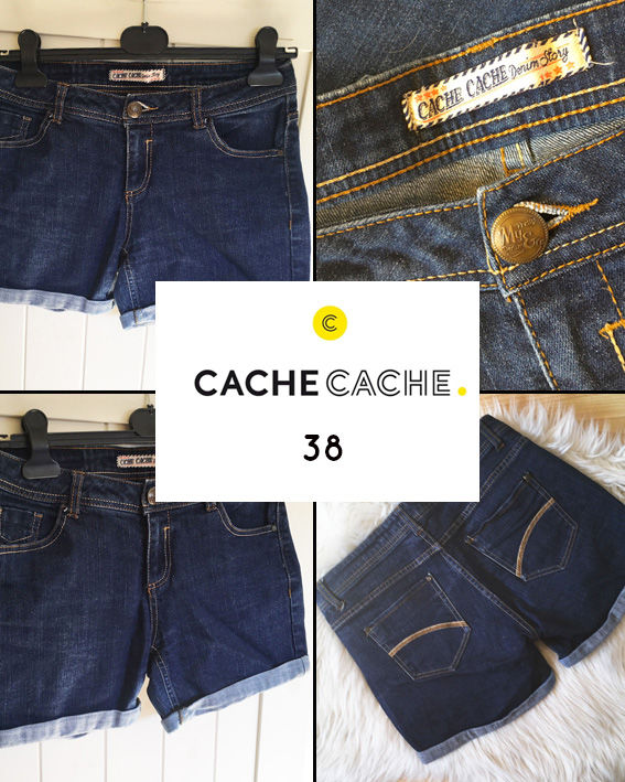 Short en jean CACHE CACHE 38 12 Marcq-en-Barœul (59)