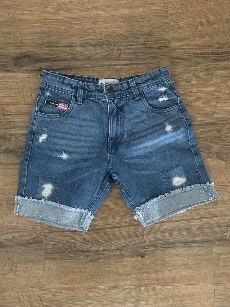 Short en jean enfant fille      US Jeans    3 Saleilles (66)