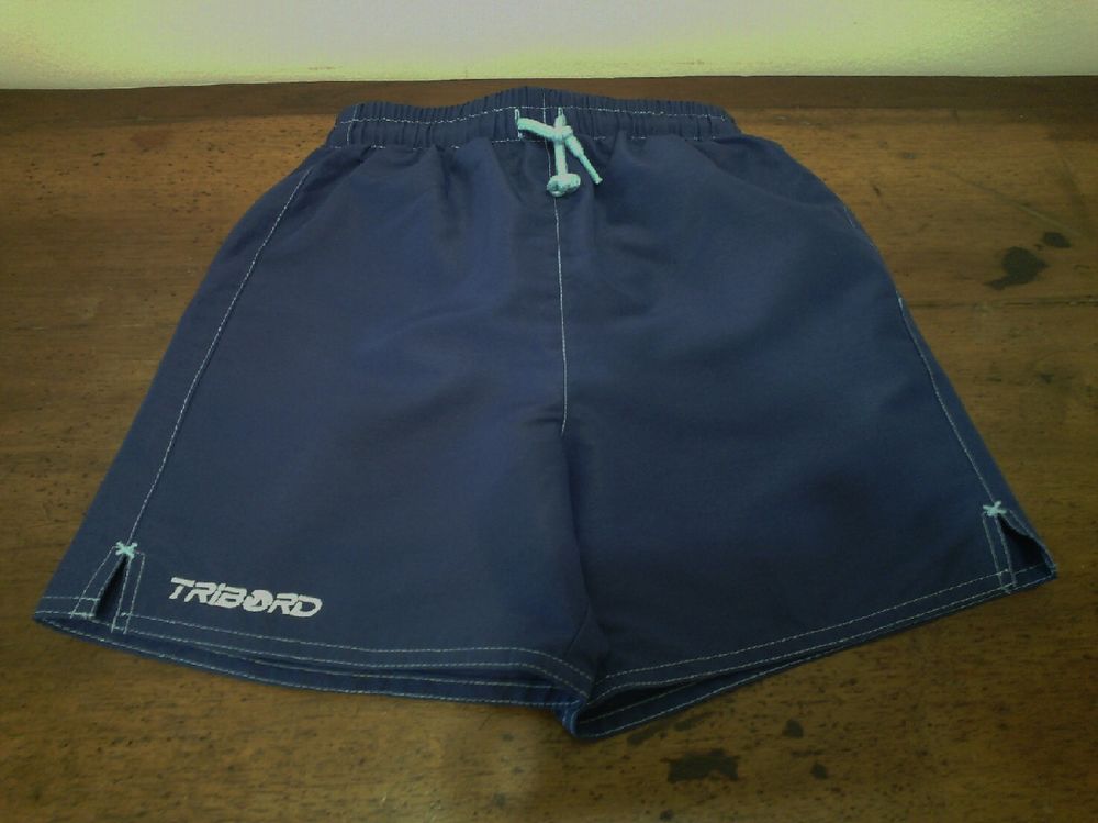 Short de natation bleu TRIBORD 8 ans - TBE Vêtements enfants