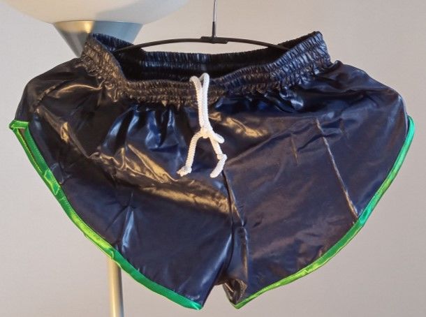 Short Nylon polyamide Vintage marine/vert Size S40 M44 L48 
22 Lyon 3 (69)