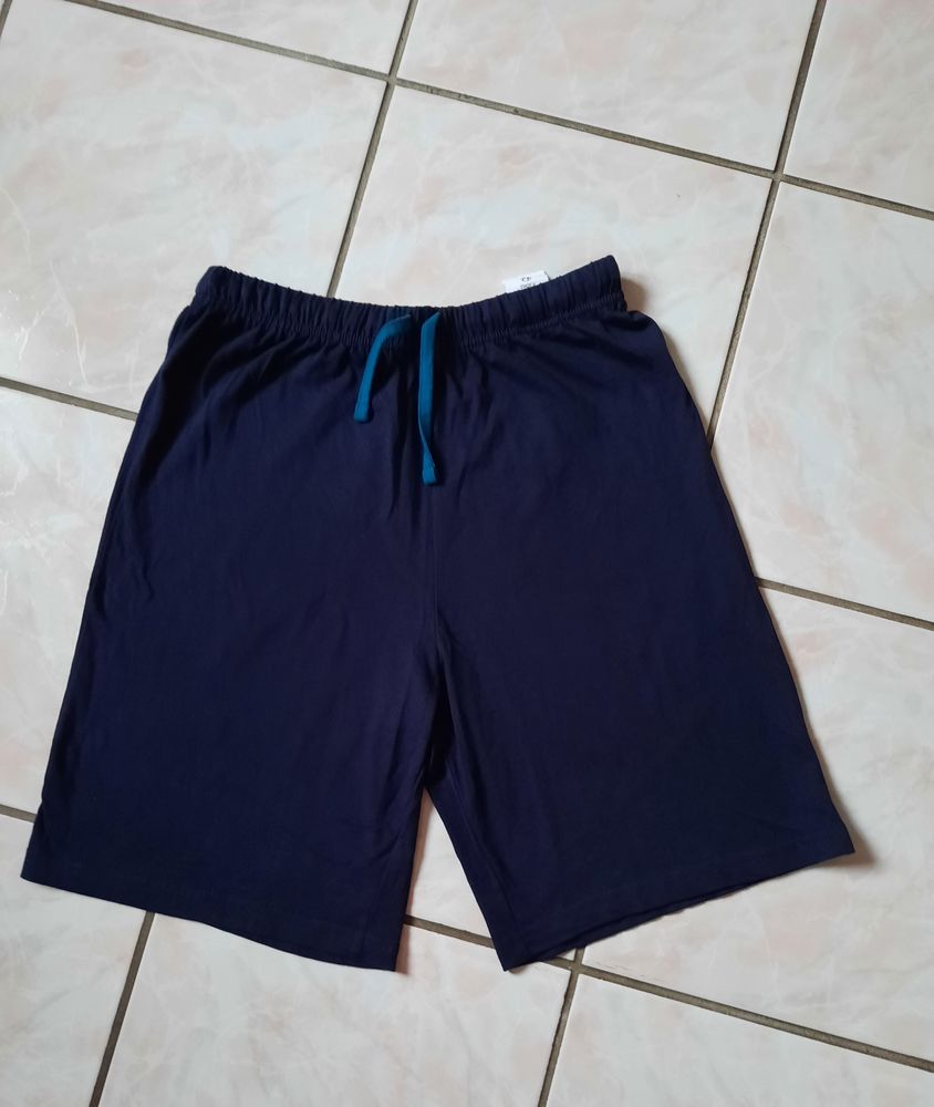 Short de pyjama homme bleu marine T 36 ou T 38  neuf 3 Domart-en-Ponthieu (80)