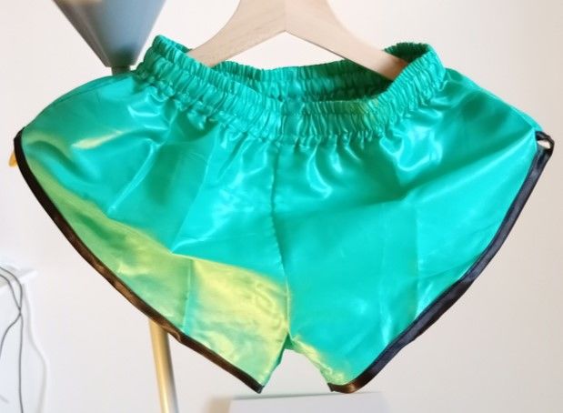 Short Vintage Nylon Polyamide Vert/Noir Taille S 40 23 Lyon 3 (69)