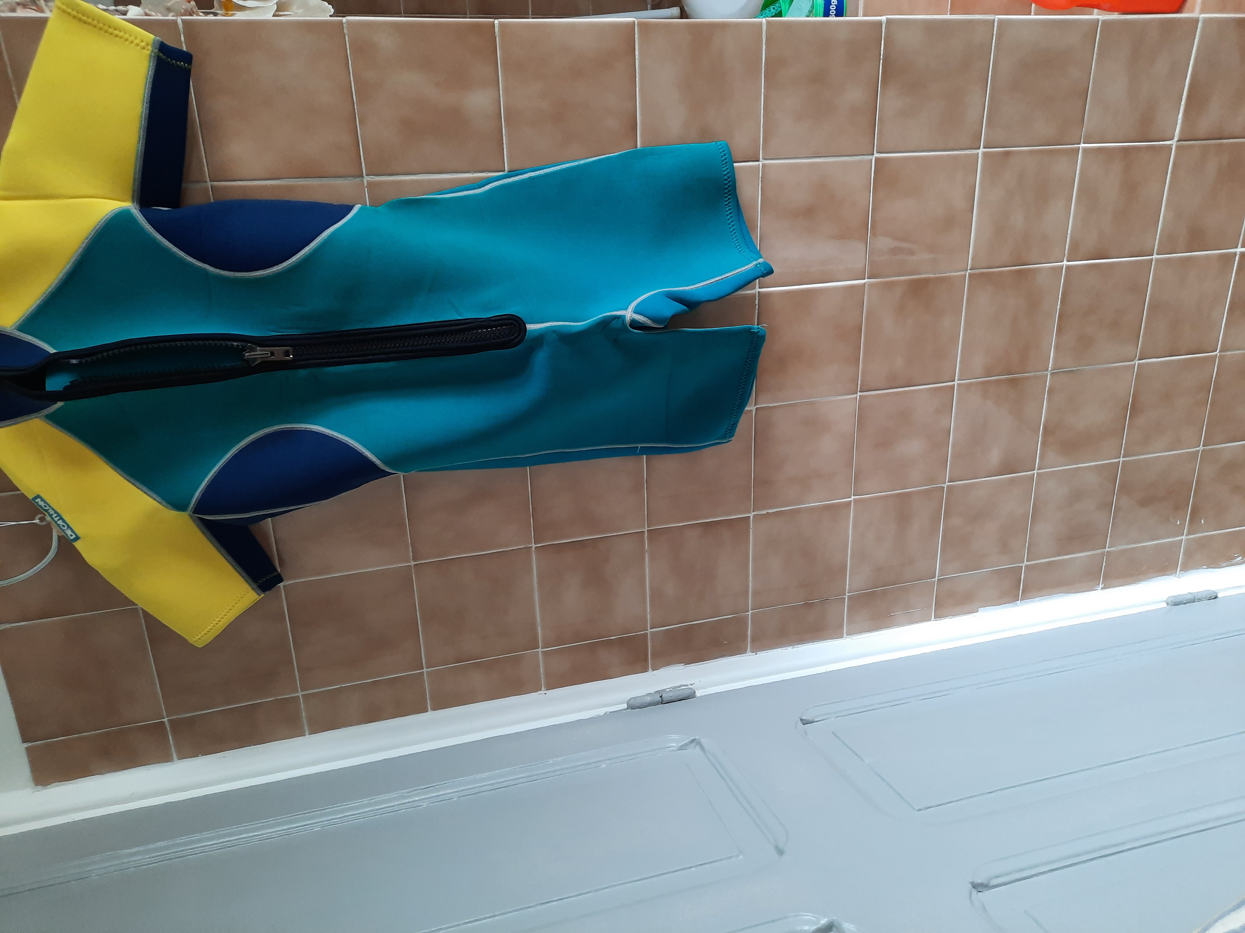 Shorty de plong�e, femme 40 Orange (84)