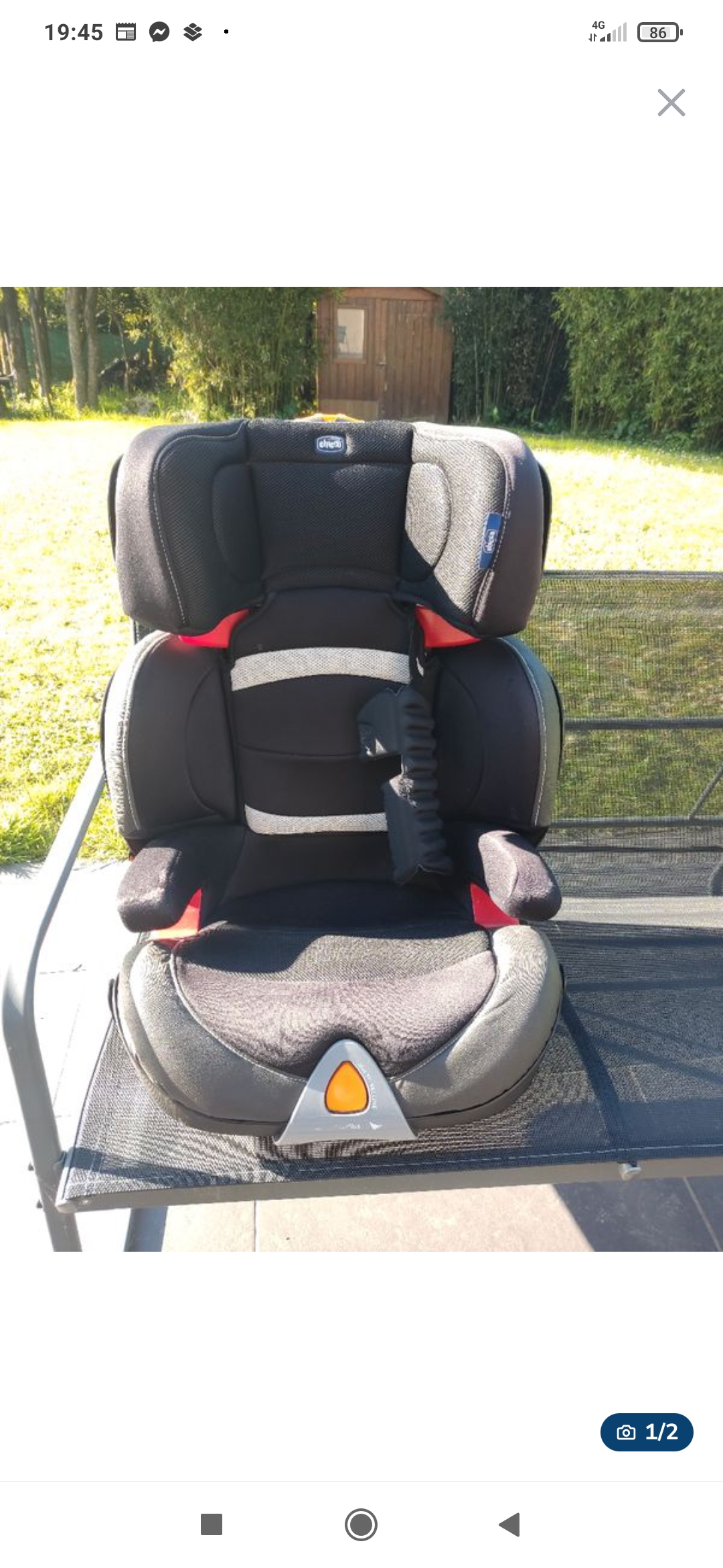 Si�ge Auto CHICCO de 3 � 12 ans TB 100 Nivillac (56)