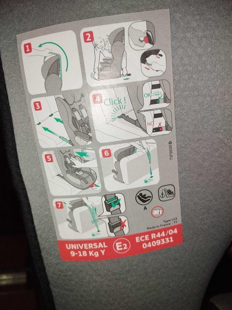 Si�ge auto enfant ISOFIX Nania 50 Par�ay-les-Pins (49)