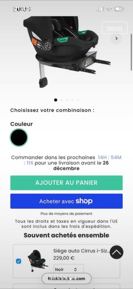 siege auto neuf 130 Cavaillon (84)