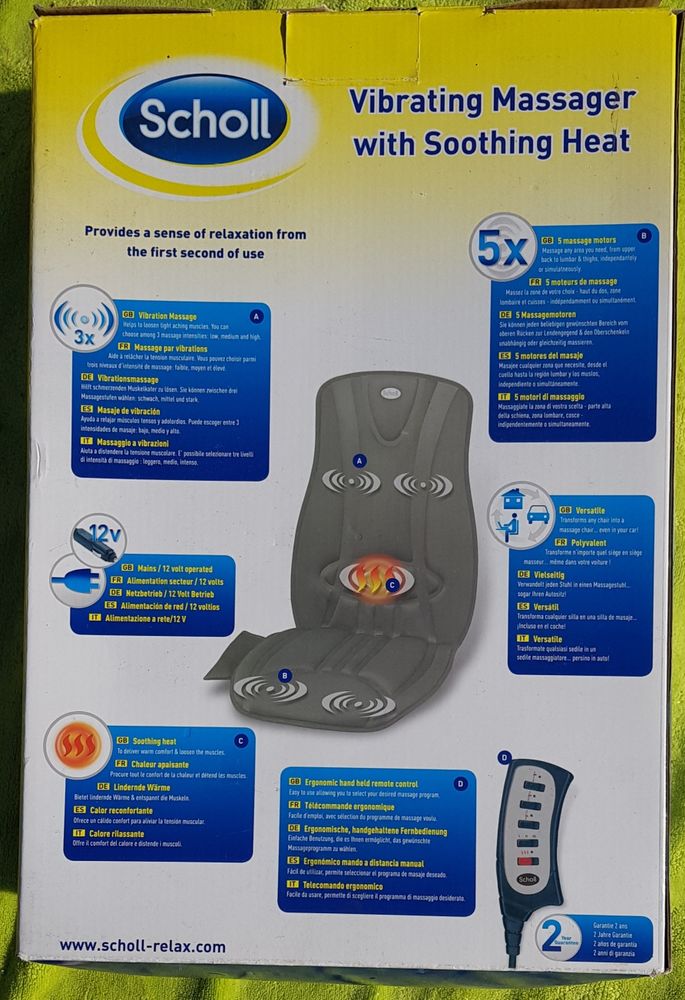 Si�ge De Massage et chauffant marque Scholl 20 Verneuil-sur-Avre (27)