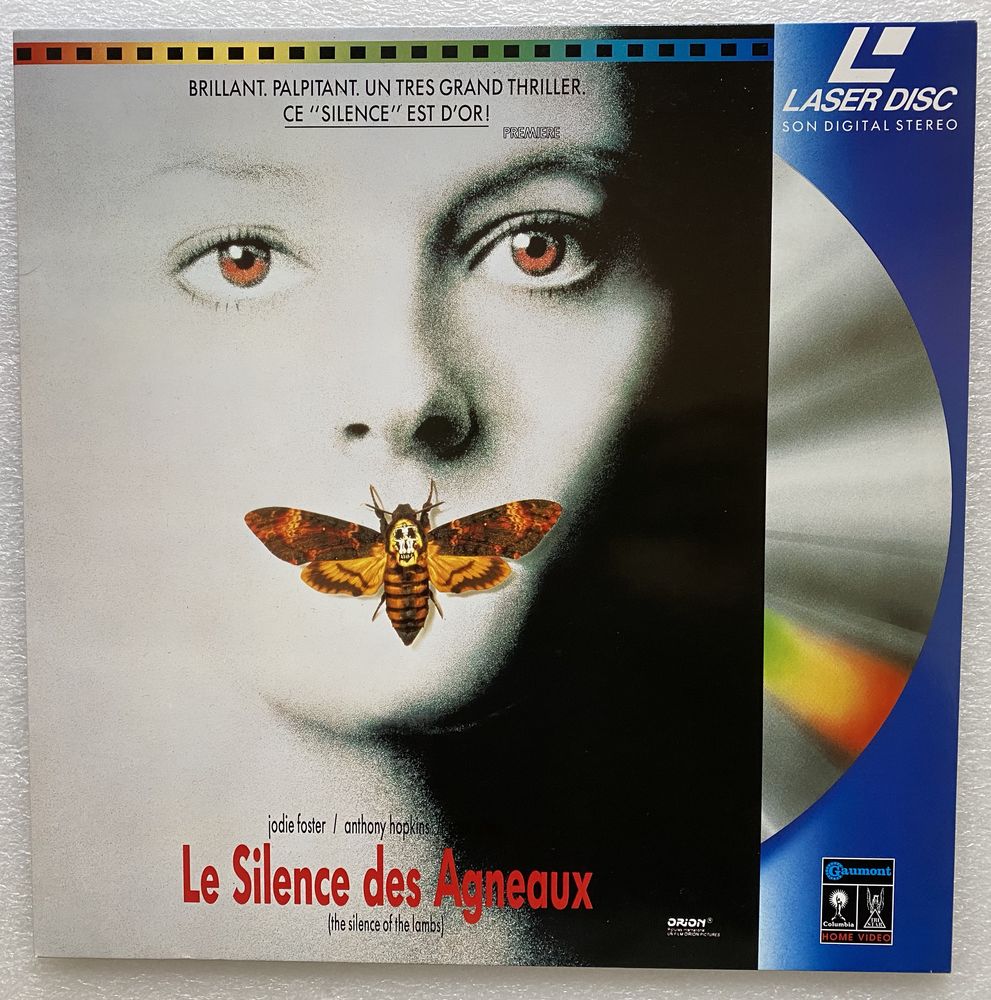 LE SILENCE DES AGNEAUX - Laserdisc - Jodie FOSTER, Anthony 12 Jou�-l�s-Tours (37)