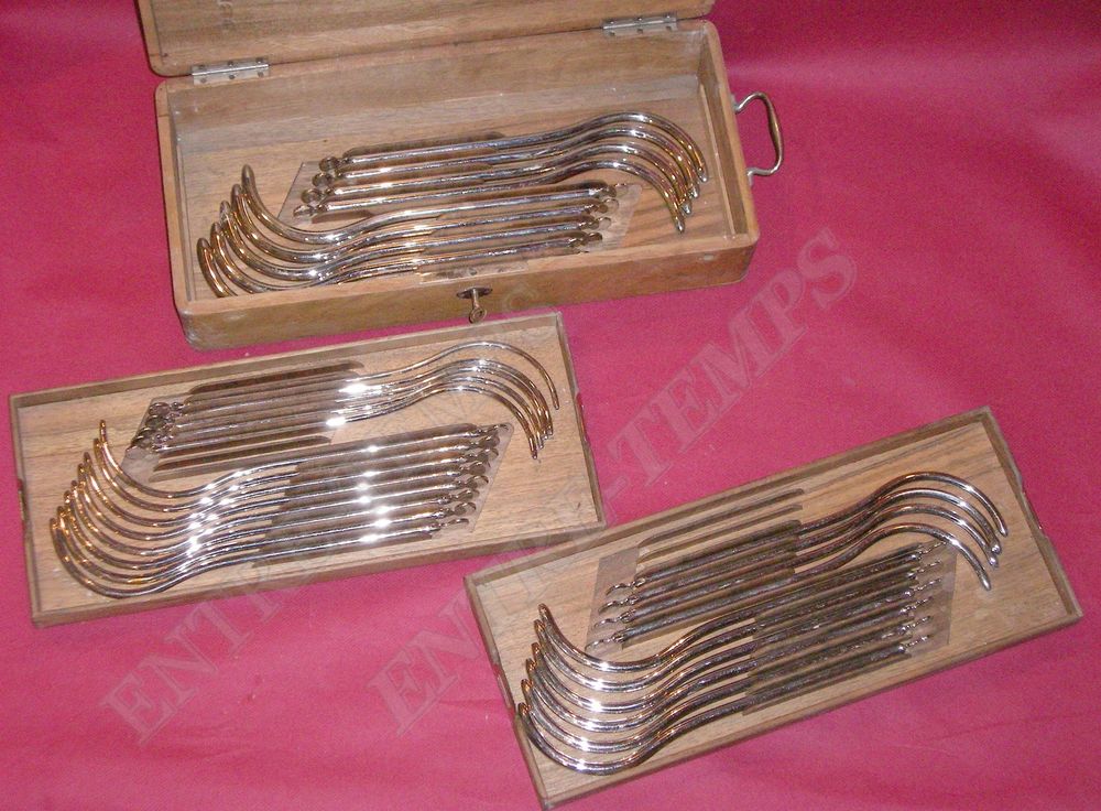 D.SIMAL COFFRET DE DILATATEURS CHIRURGIE XIX�me 129 Sergines (89)